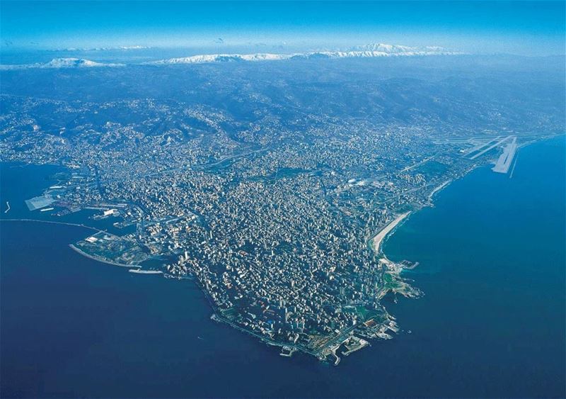 Beirut from the sky