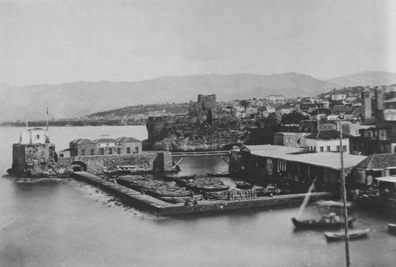 Beirut Harbour  1875