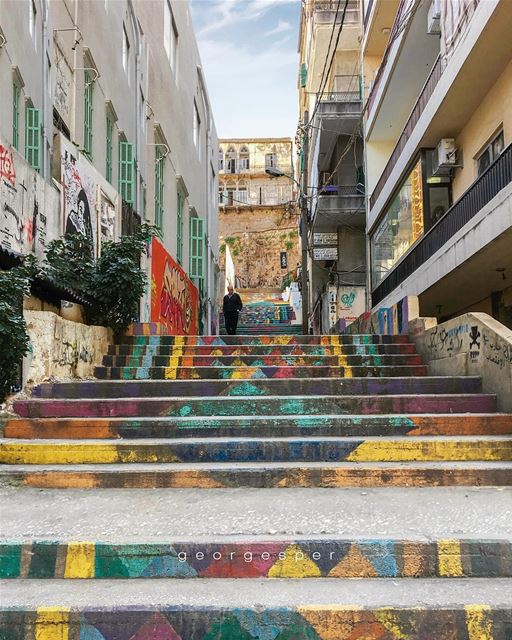 Beirut in colors 🇱🇧.... proudlylebanese  beautifullebanon ... (Beirut, Lebanon)