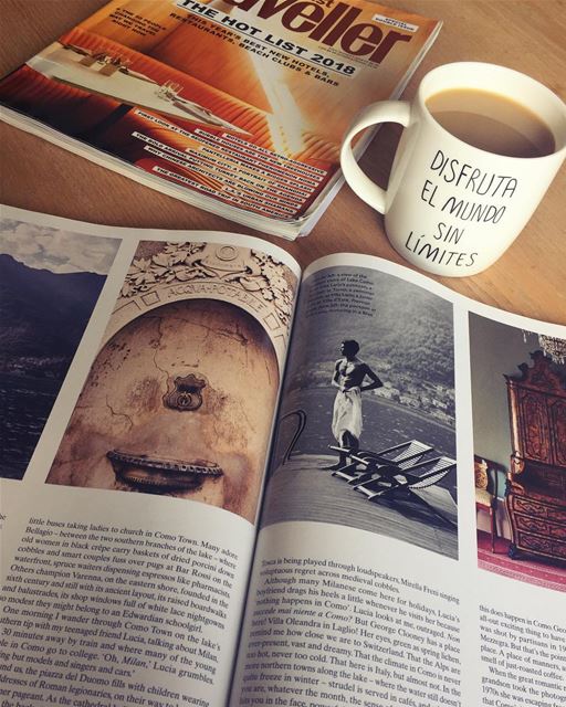 Beirut, Lebanon: It’s a good morning ☀️Favorites: mug, magazine, Escape.@ (Beirut, Lebanon)