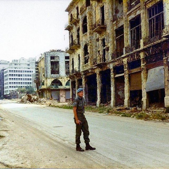 Beirut Martyrs Square - 1983 .