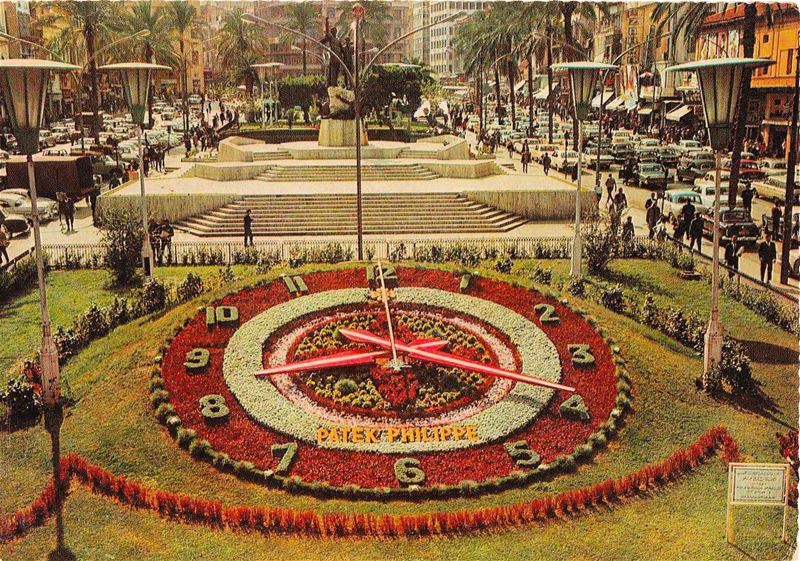 Beirut Martyrs Square in 1972 .(Beirut)