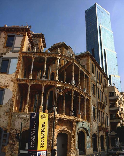Beirut perfect merging of heritage and modernity.By @johnfakhoury  Sodeco... (Sodeco Square)