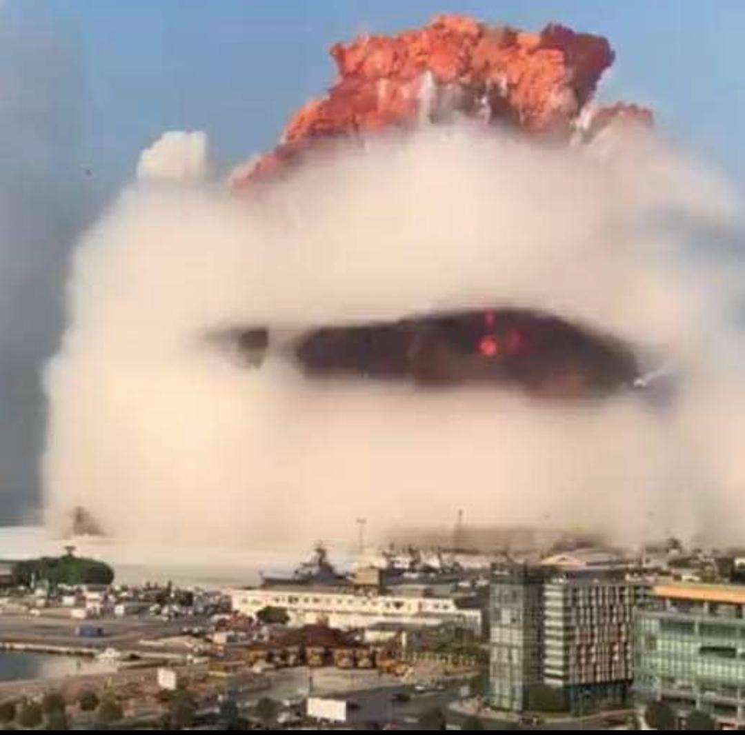 Beirut Port Blast August 4, 2020 (The closest you can get to a Nuclear Bomb)