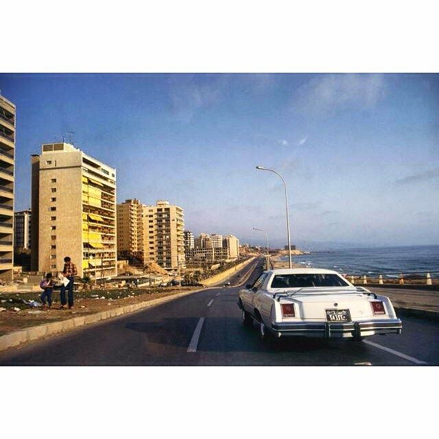 Beirut Ramlet Al Bayda in  1978,