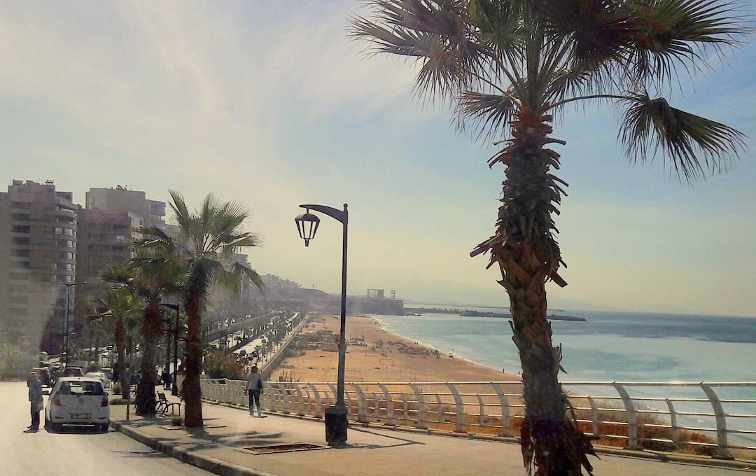 Beirut's largest public beach RiseandShine  goodmorning  Bonjour ...