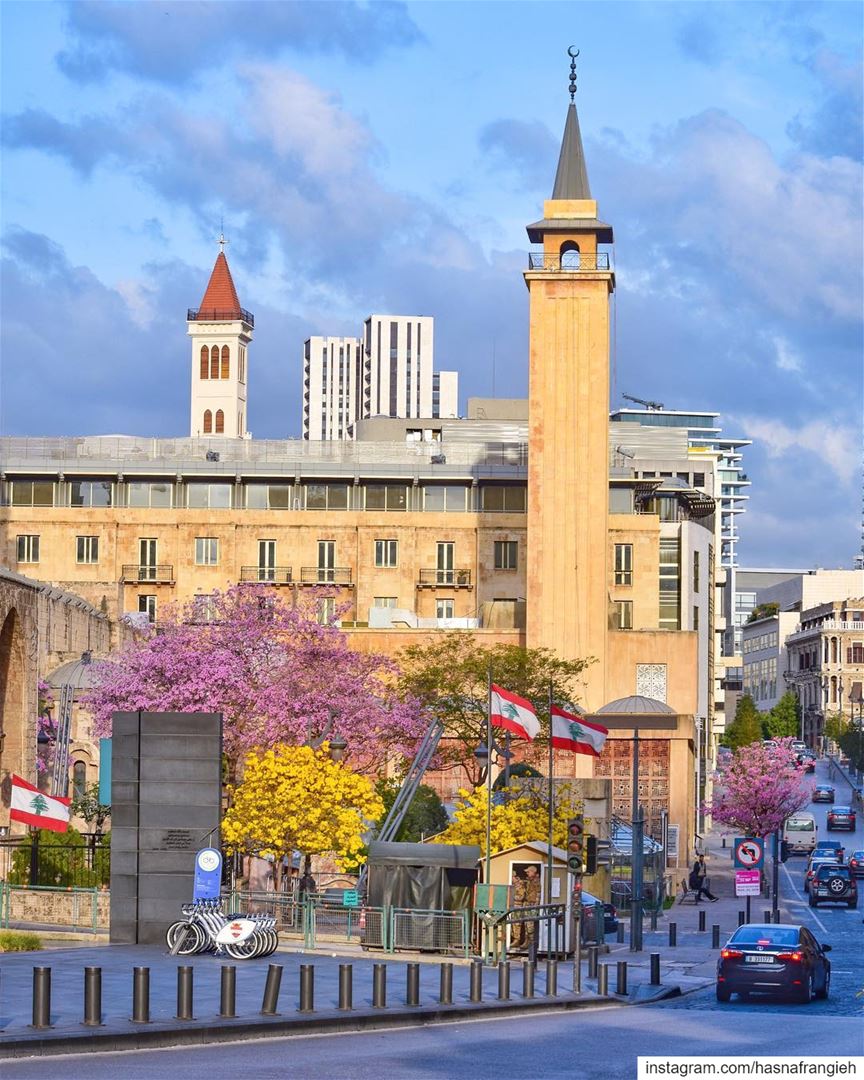  Beirut springOn a beautiful morning Is a marvelous painting Which... (Beirut, Lebanon)