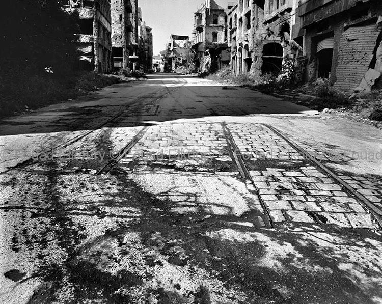 Beirut Weygand Street 1991