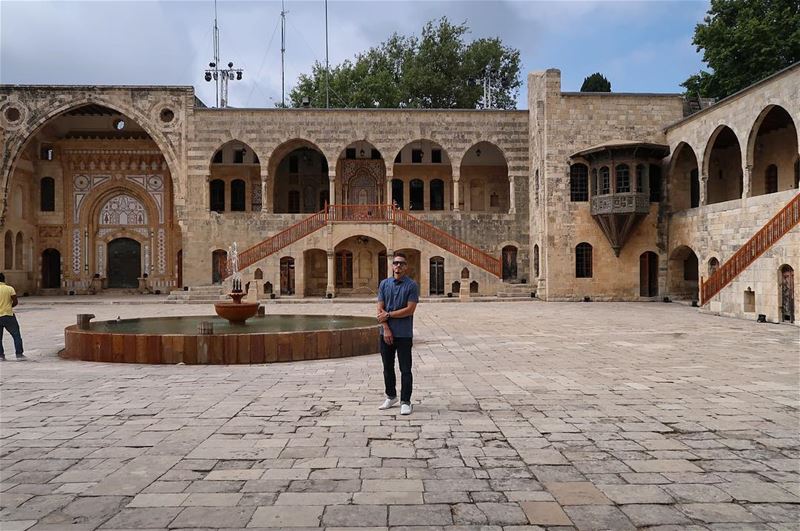 Beit ed-Dine Palace, one of Lebanon's greatest cultural treasures.  ... (Beiteddine Palace)