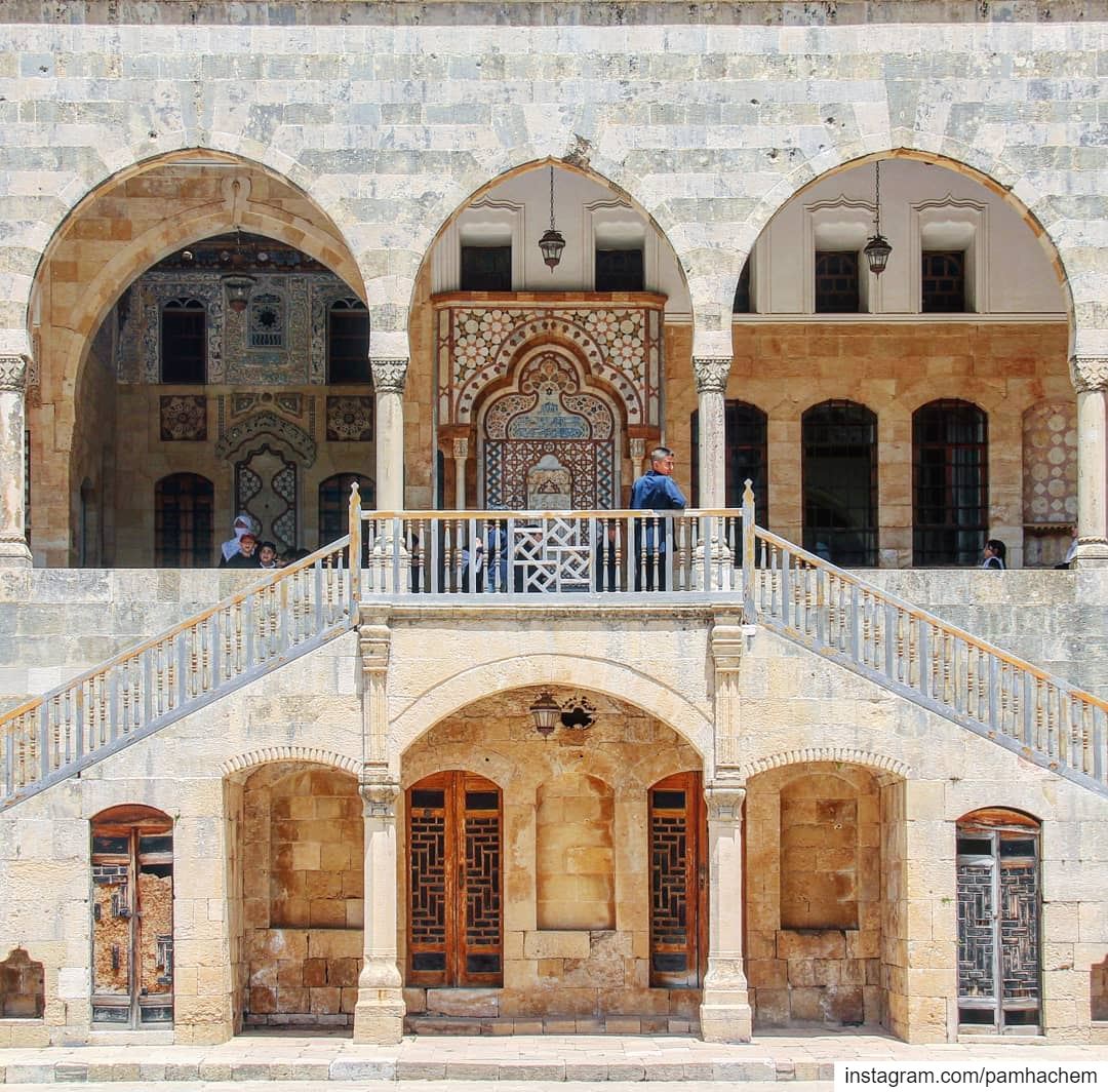 Beiteddine Palace, an architectural jewel in Chouf!Lebanon’s best example... (Beiteddine Palace)