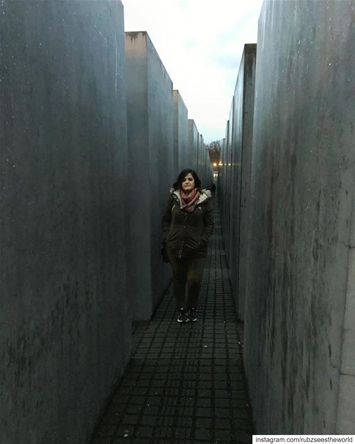 Berlin, Germany: the Jewish Memorial gives an unsettling vibe. Its random... (Jewish Memorial)