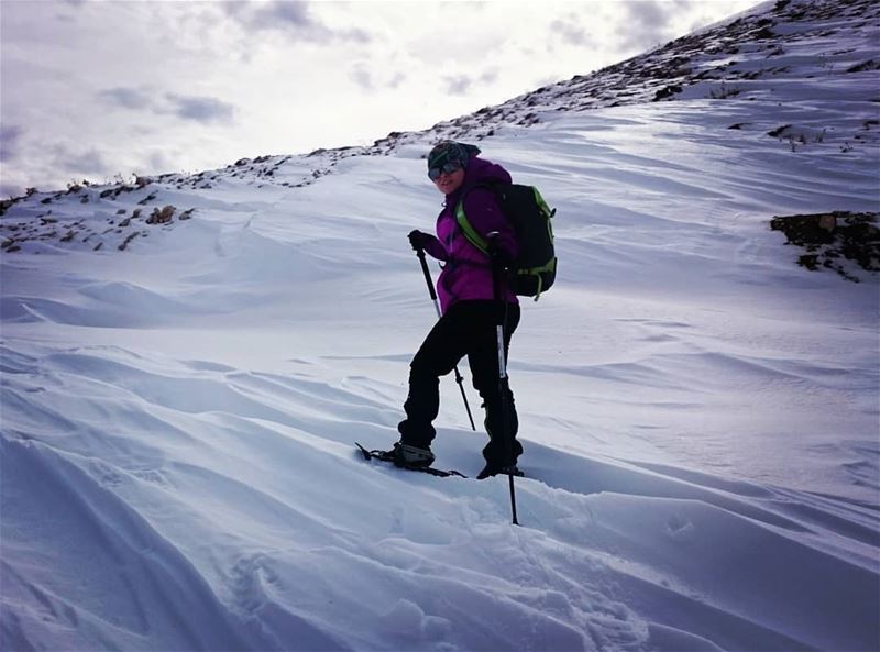  bestofleb nature adventure snowshoeing snow bestoflebanon lebanon faraya...