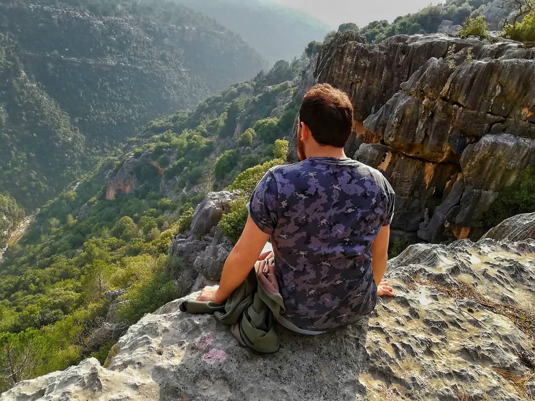Between every two trees there is a doorway to a new world. ⛰️🌏 (Mount Lebanon Governorate)