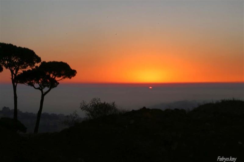 BHAMDOUN 🌳🏜️🌇🌳 LEBANON ===============================  libanon sunset... (Bhamdoûn, Mont-Liban, Lebanon)