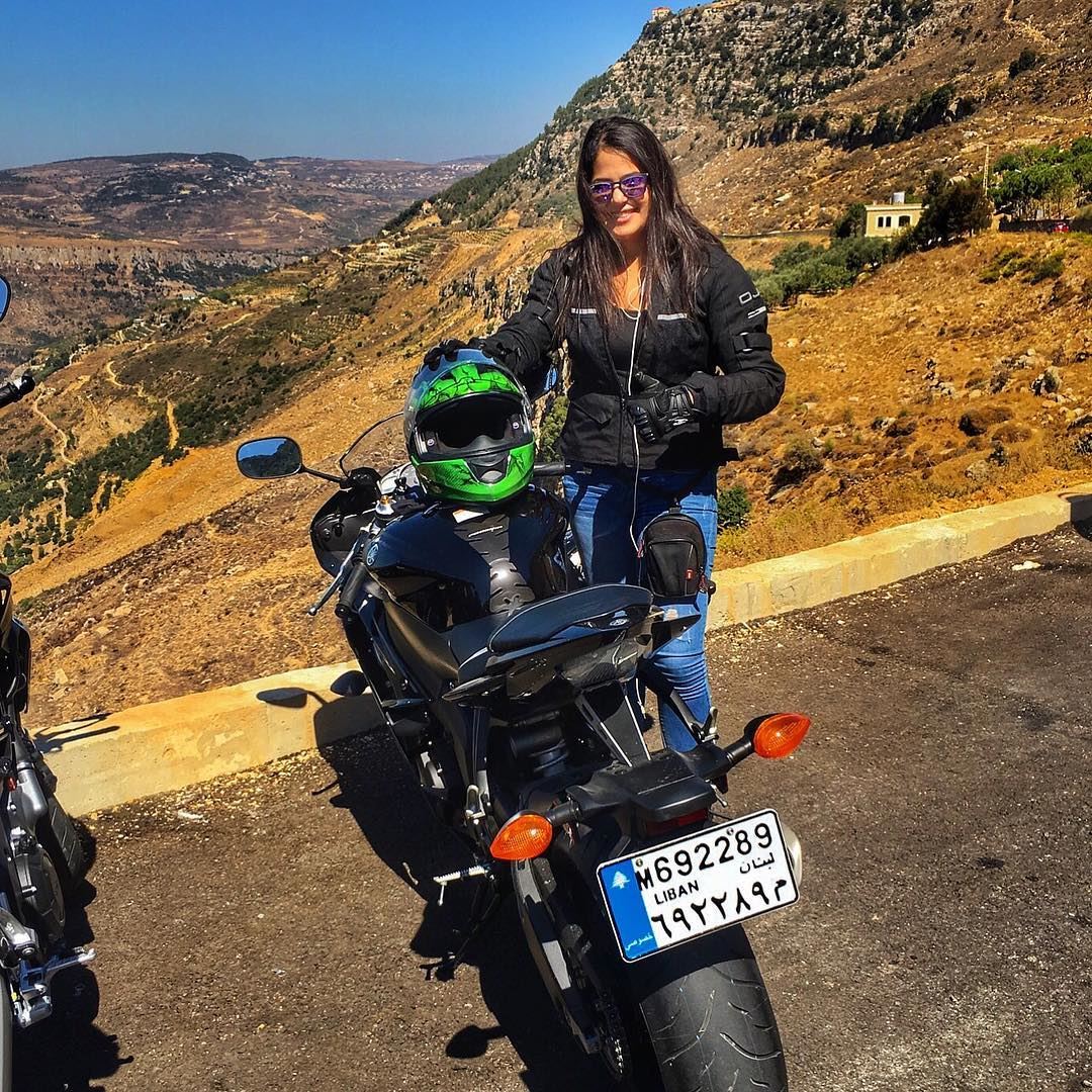  biker  yamahar6  yamaha  bikelife  bikerchick  adrenaline  ride ... (Jezzîne, Al Janub, Lebanon)