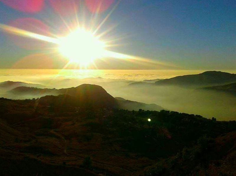 Born to live in the mountains  mountains  lebanon  colors  nature ... (Mzaar 2400m)