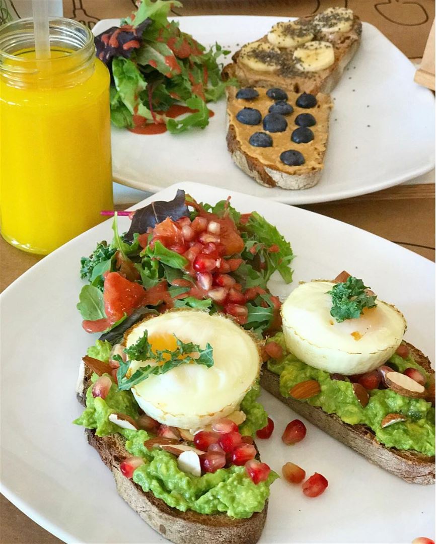 Breakfast Barn ☀️  Egg à l' avocat 🍳+🥑  healthy  food served with the... (Breakfast Barn)