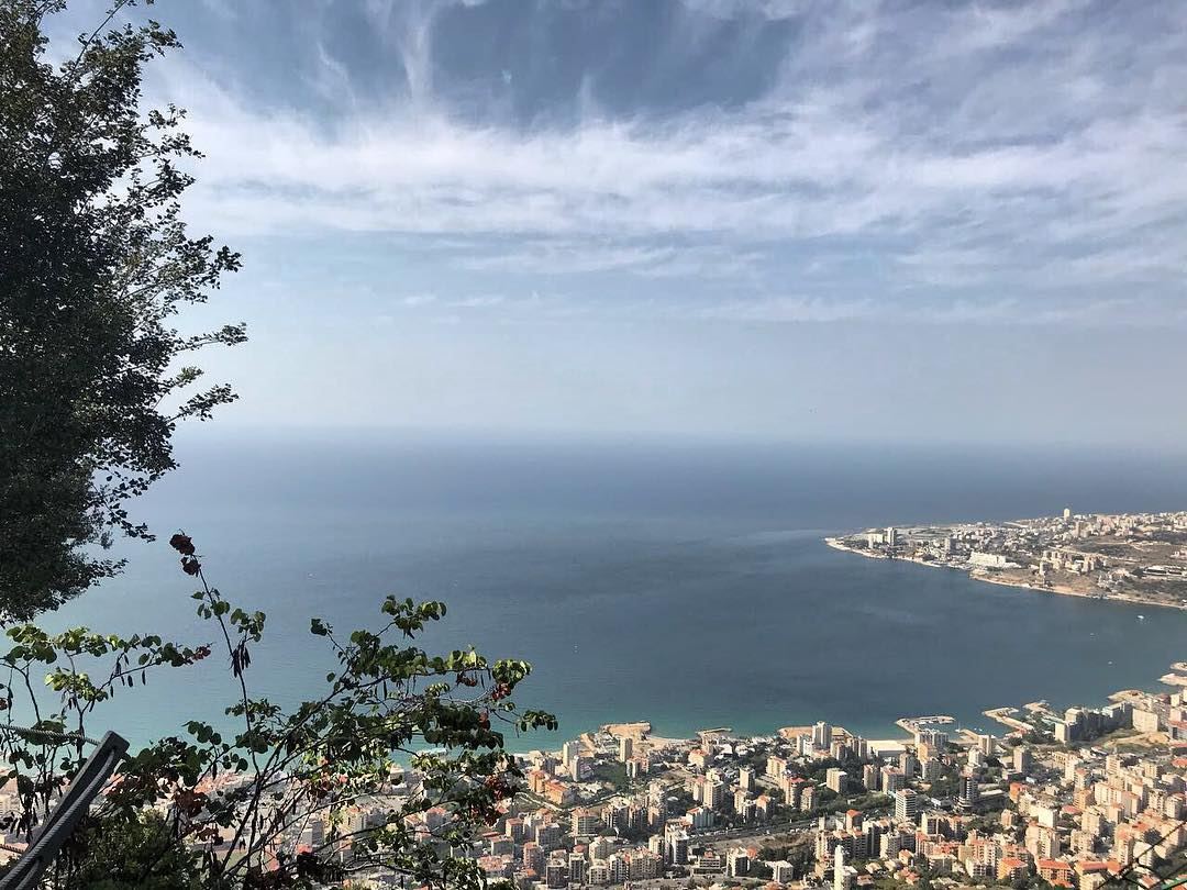Breathtaking view - Beirut, Lebanon ❤️🇱🇧🌿 beirut  lebanon  lovebeirut ... (Beirut, Lebanon)