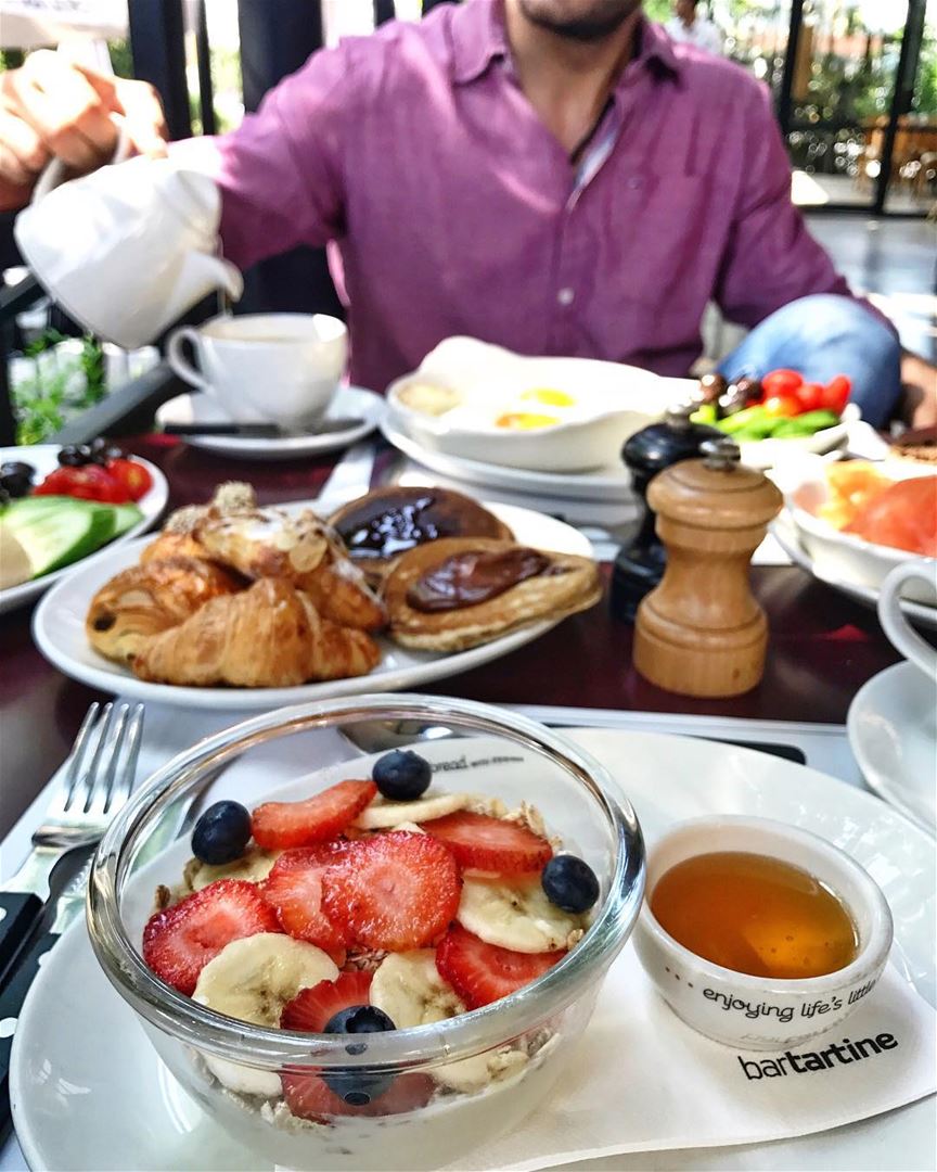Brunch goals 💟 What are you up to this weekend? ... lebanoneats ... (Bartartine)