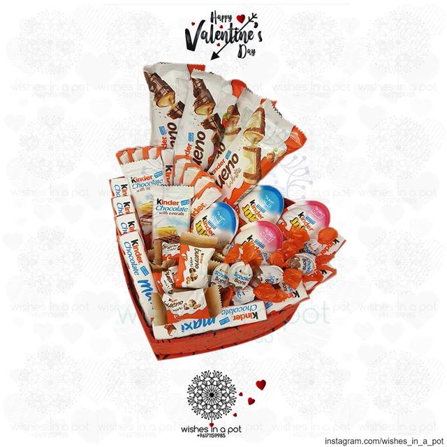 Call out for all  kinder  holicsGet them this heart box on  valentinesday... (Beirut, Lebanon)