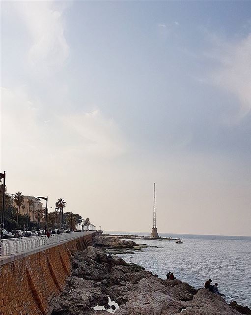 ... Calm moments before the storm...------. Lebanon_HDR  Ливан  Бейрут ... (Corniche Manara Beirut)