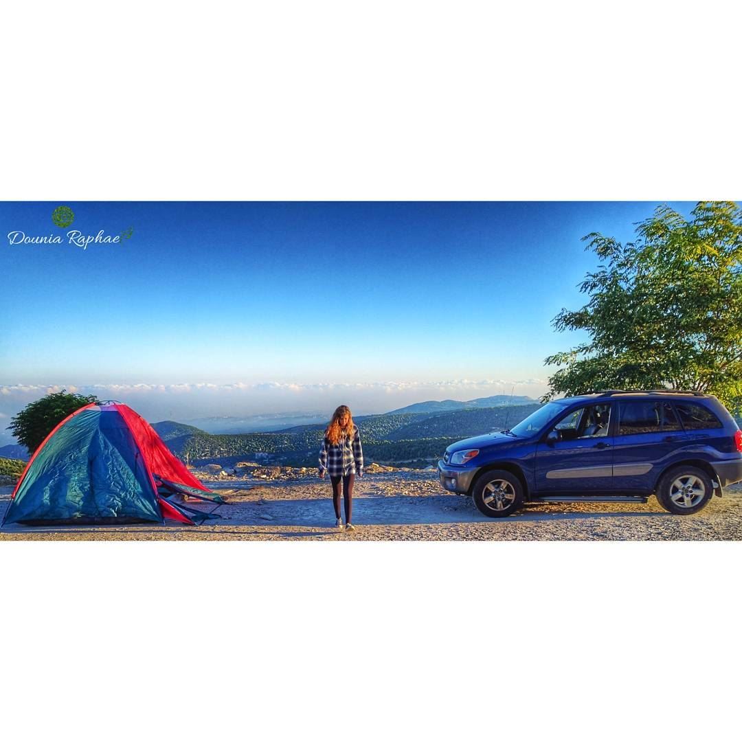 Camping is “Home" 🍃Credit to: @sharbelfahed7...Huawei Nexus 6P Phone... (Annâya, Mont-Liban, Lebanon)