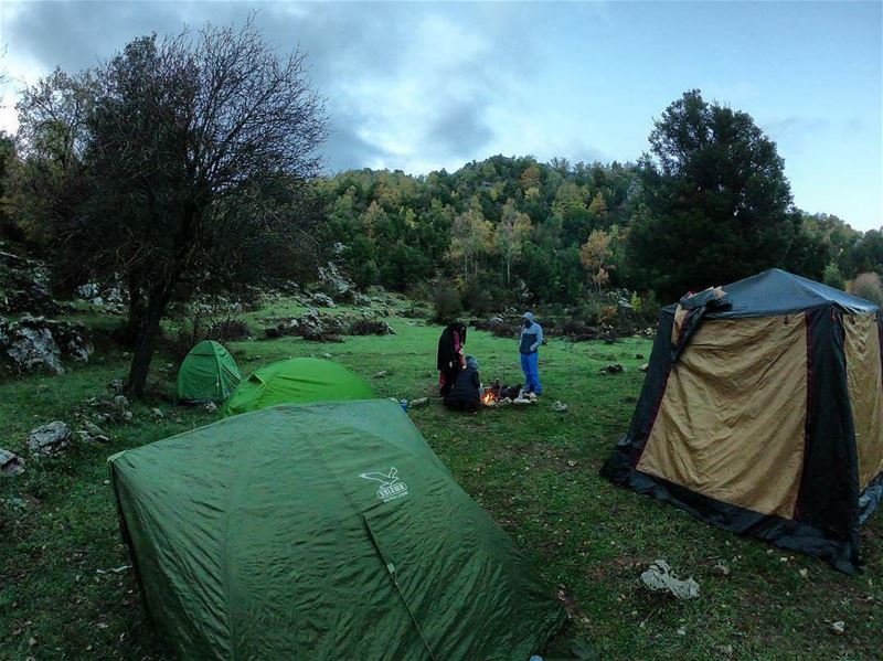 Camping under the rain, you're in ? ⛺ by @mostafa_zay3our ----------------- (Lebanon)