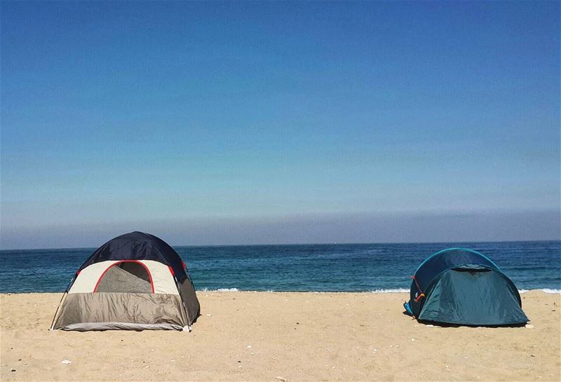  camping with  friends  ptk_sky  ptk_lebanon  beach  camp ...