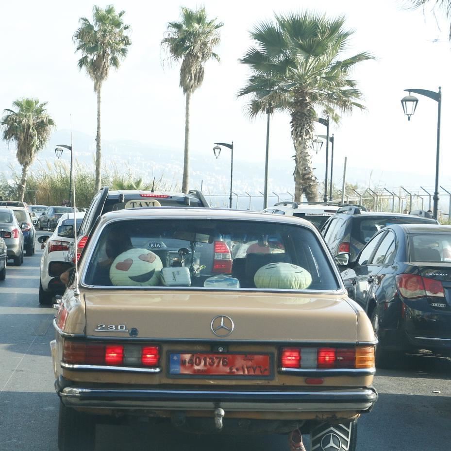 Catching the eye of a  smiley in  beirut  traffic is something  fun ...... (Beirut, Lebanon)