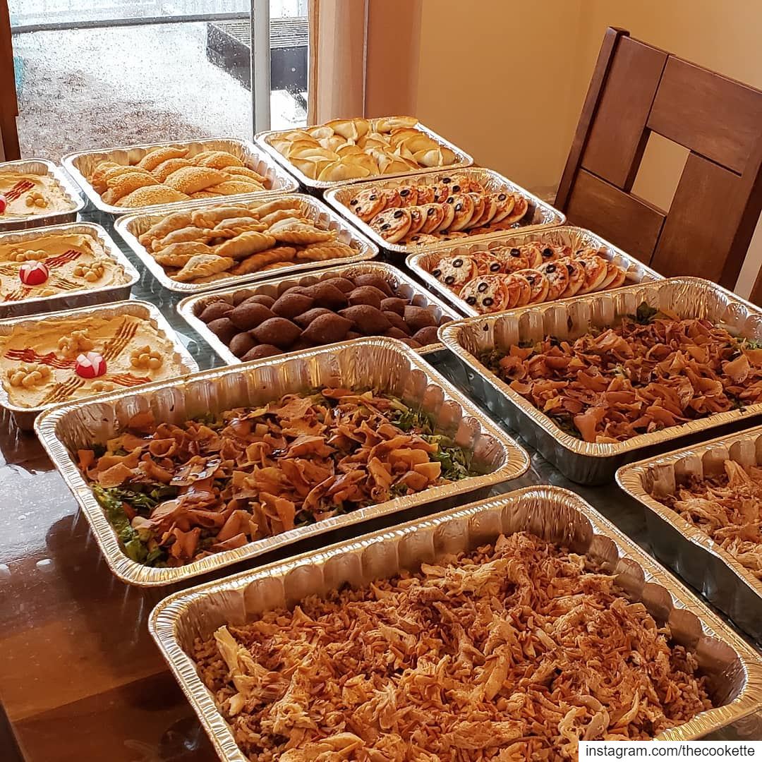 Catering à la libanaise by Mom 🇱🇧❌For all your catering needs call 514-9 (Greater Montreal)