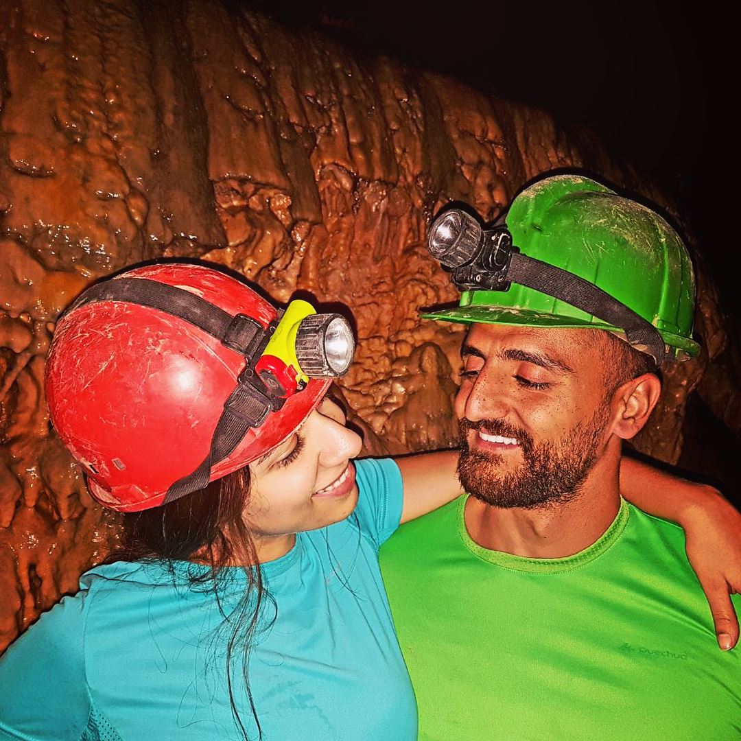  Caving in the second largest  grotto in  Lebanon with the biggest  maze...