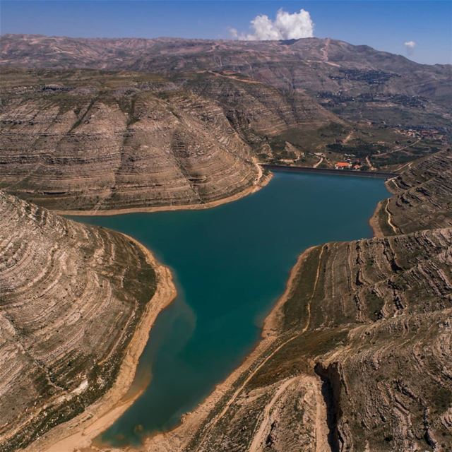Chabrouh Dam from a new angle .... AboveLebanon  Lebanon ... (Lebanon)