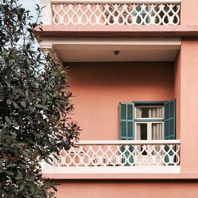 Charming balconies of Saifi - Beirut ❤️ (Saifi Village)