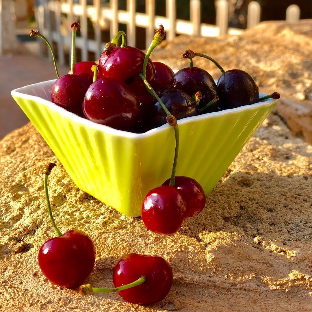 🤗 cherryseason  homesweethome  meetlebanon  livelovesouthlebanon  yummy ... (Ghaziyé, Al Janub, Lebanon)