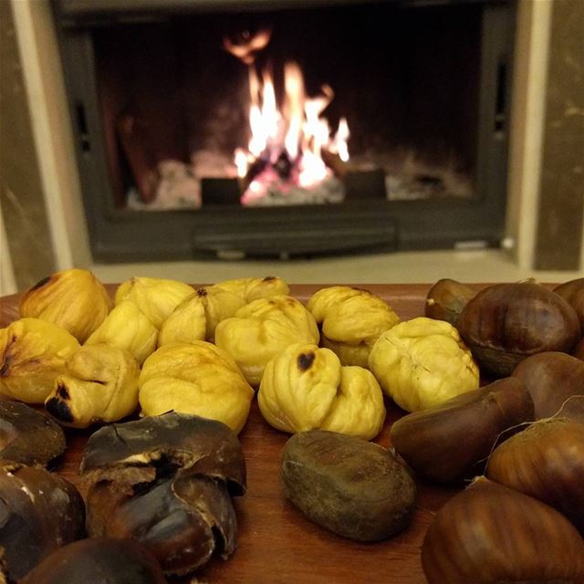  chestnuts  winter  cold❄   snowy❄️  snow  yummy  instayummy  delecious ...