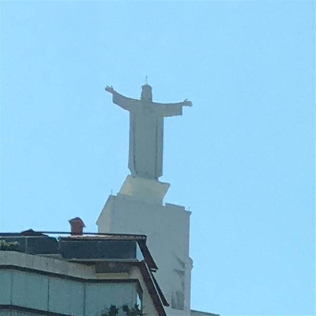 Christ the King statue  Lebanon ...