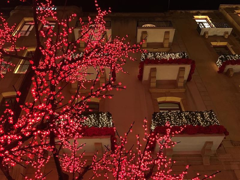 Christmas in Beirut ❤️ (Beirut, Lebanon)
