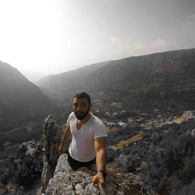 Climb the mountains and get their good tidings.  instamood  weather ... (Tannourine)