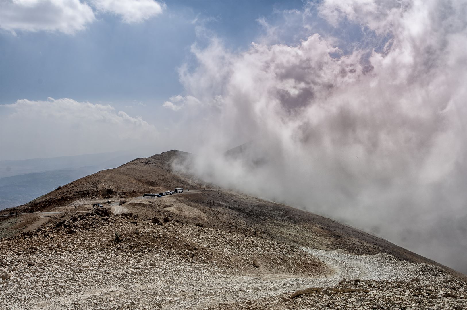 Clouds Attacking the Mountains (North Lebanon)