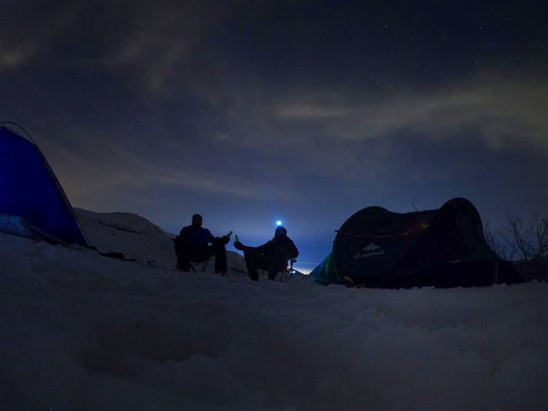 Cold Air Dark NightBright Stars🍻CHEERS🍻 (SNOW CAMP)