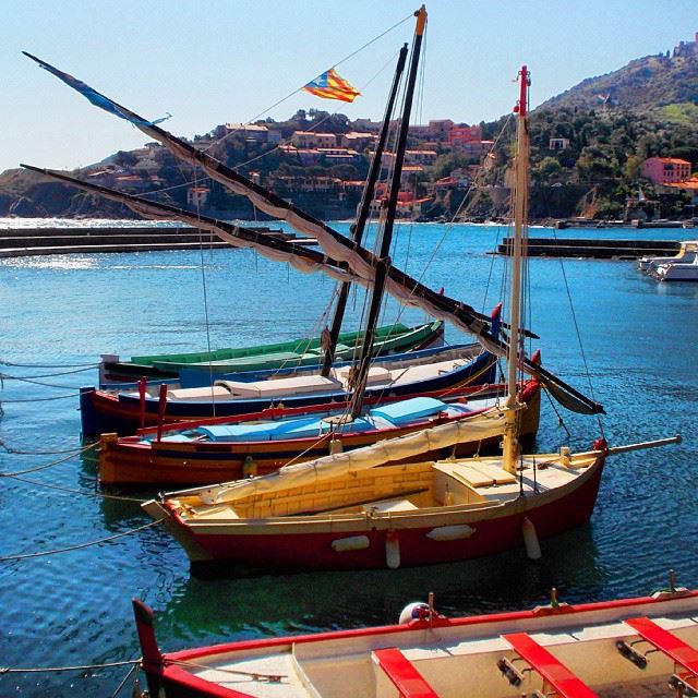 Collioure, a colorful place that colors your life! instagood  Collioure ...