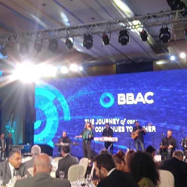 Congratulations  bbac for the new  logo  galadinner  event  bank  banking ... (Four Seasons Hotel Beirut)