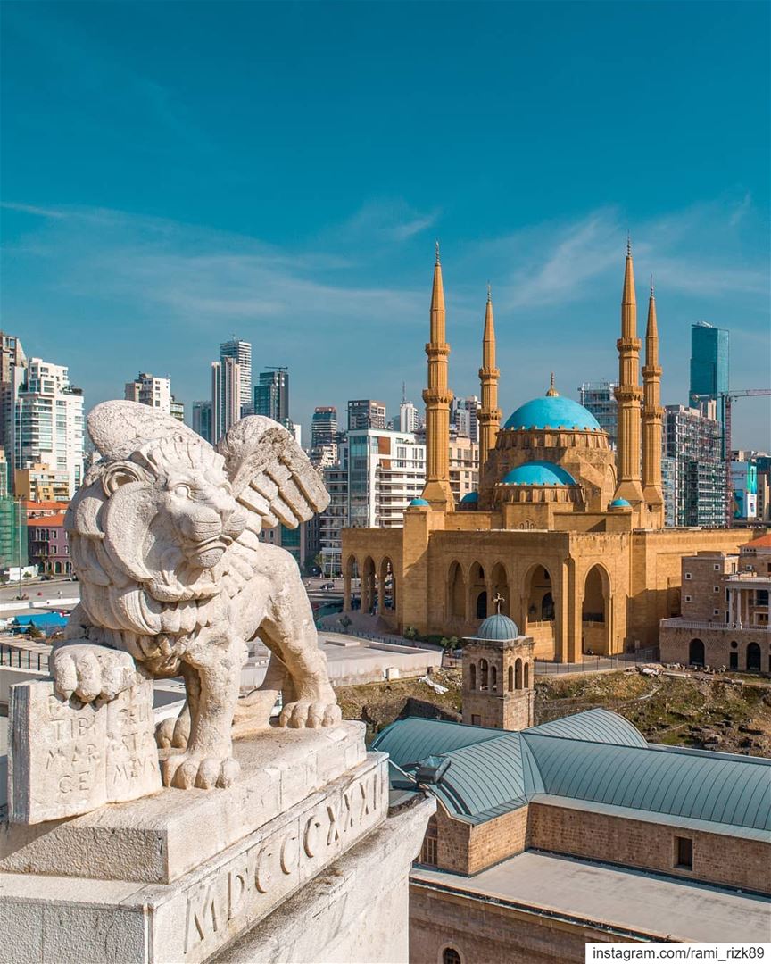 Core of civilizations 🏙️... Beirut  Lebanon  dji  djiglobal ... (Beirut, Lebanon)