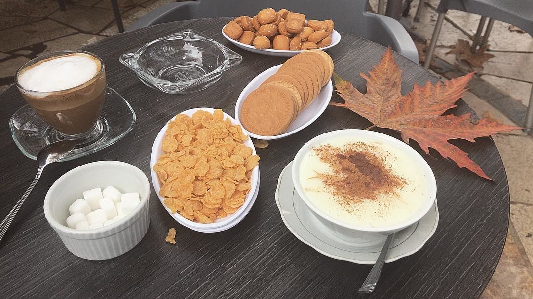 Cravings ☕️🇱🇧•••• coldlebanon  apetit  lebanesebreakfast  hungry ... (Ehden, Lebanon)