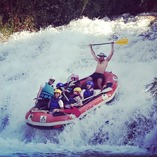 Crazy rafting with great team (Hermil) 
