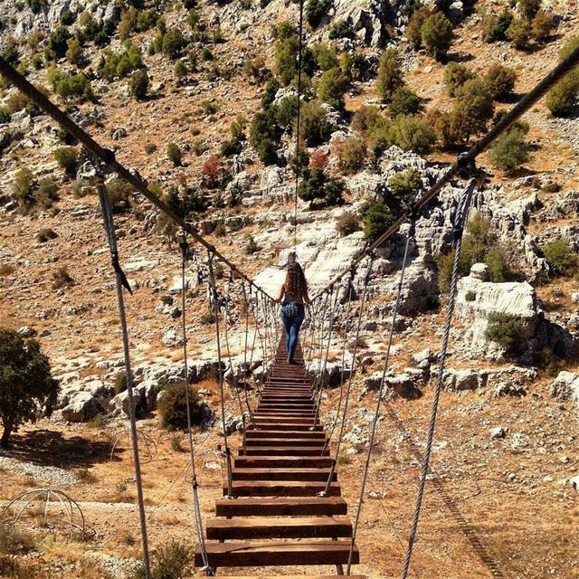 Credit to @lama_ghawch -  All bridges can be crossed, so do not give up 🎀...