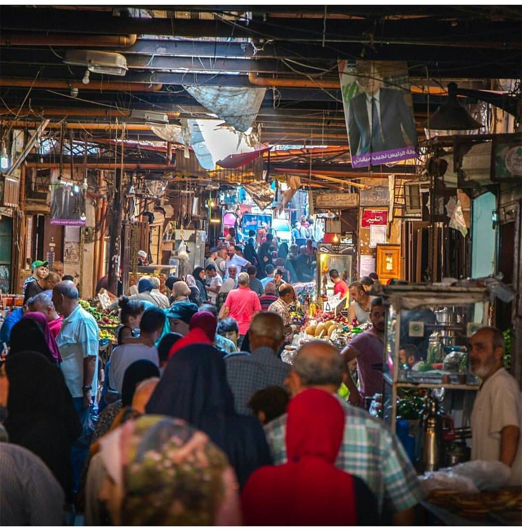 Crowded souk ! by @mickaelphilippe---------------------------------------- (Tripoli, Lebanon)