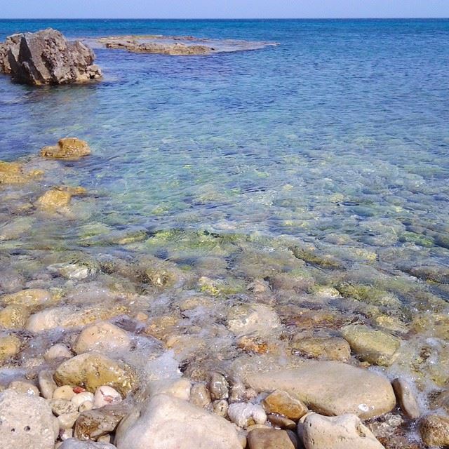 Crystal clear water in Naqoura! Lebanon  Lebanese  Mediterranean  sea ...