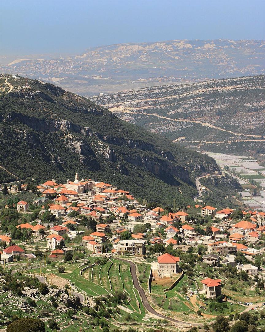 • D O U M A •  haveablessedsunday  douma  village  lebanon  nature ... (Douma, Liban-Nord, Lebanon)