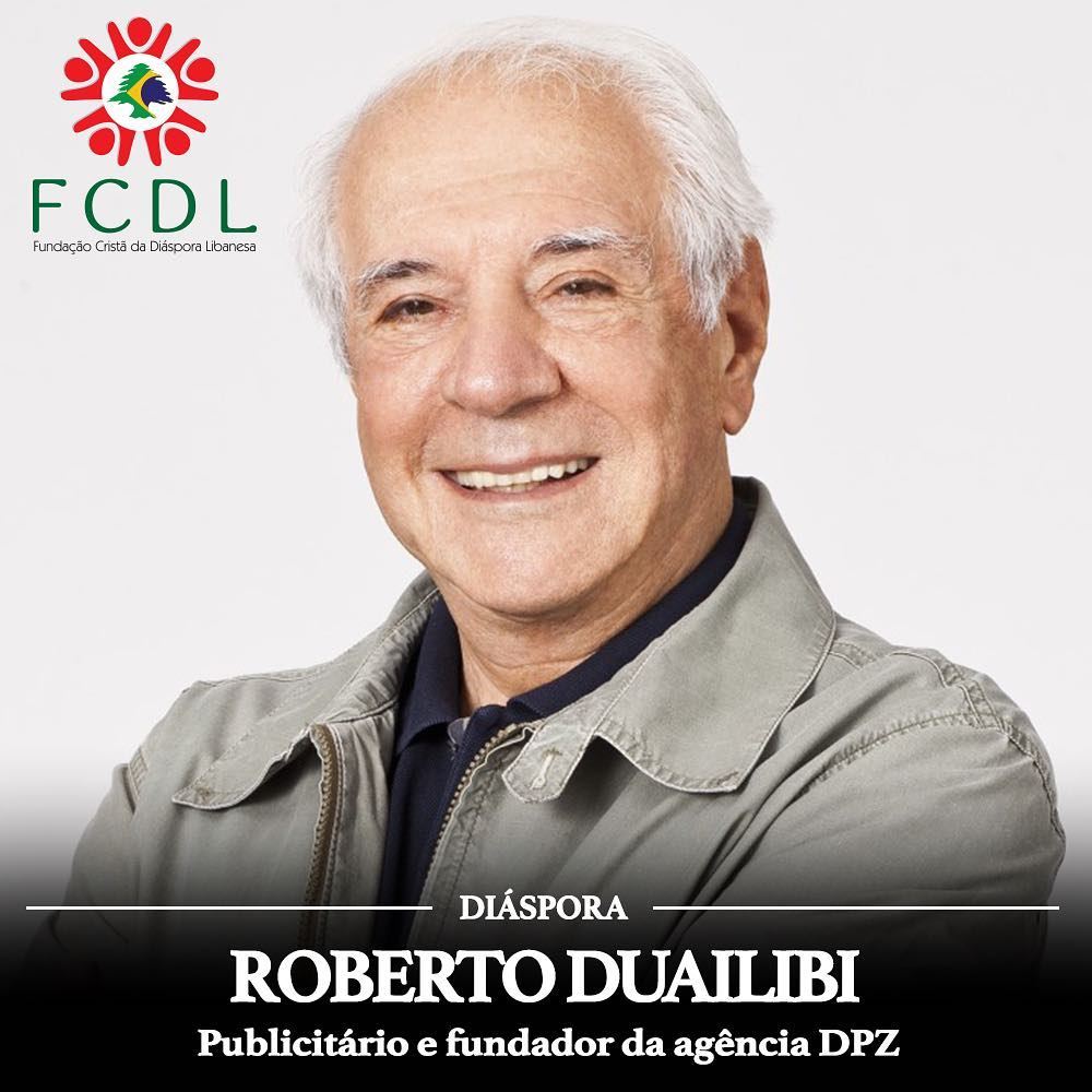 🇱🇧🇧🇷 De família libanesa originária de Zahle, Roberto Duailibi é um...